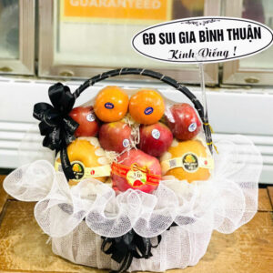Giỏ trái cây quà tặng, giỏ trái cây nhập khẩu, hoa quả nhập khẩu