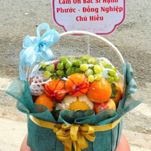 Giỏ trái cây quà tặng, giỏ trái cây nhập khẩu, hoa quả nhập khẩu