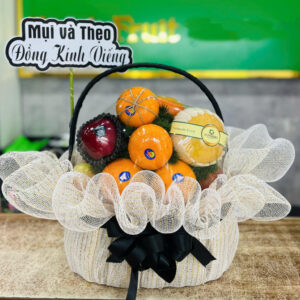 Giỏ trái cây quà tặng, giỏ trái cây nhập khẩu, hoa quả nhập khẩu